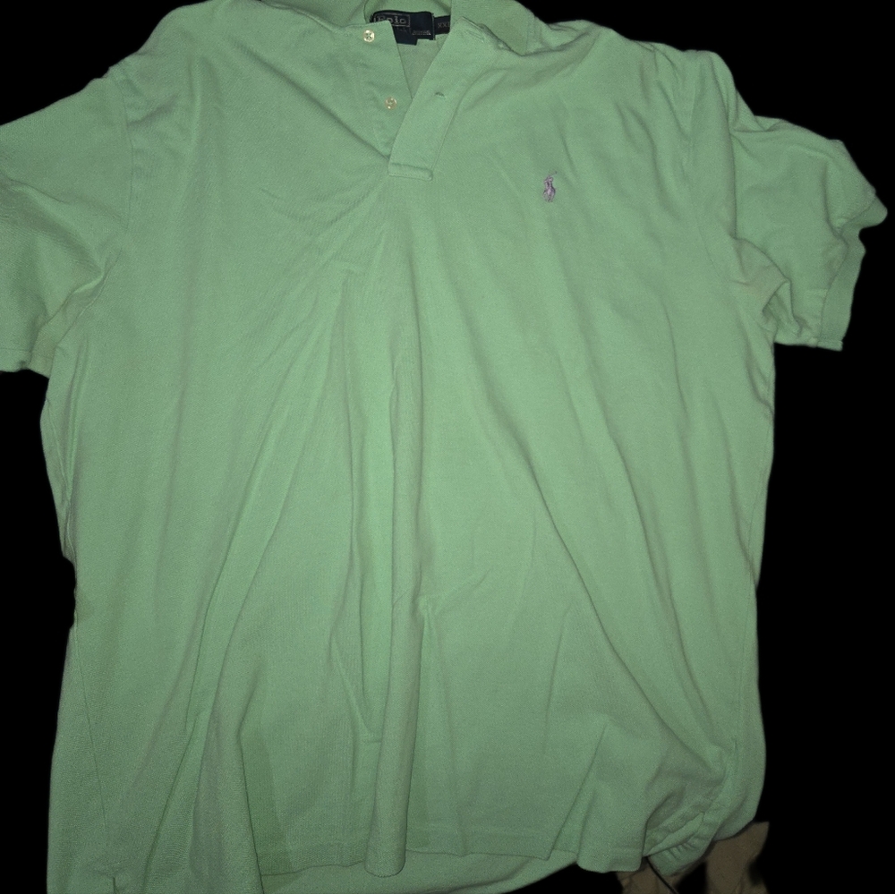 Polo by Ralph Lauren Green Polo Shirt Short Sleeve